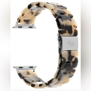 Fiano Tortoise Watch Strap Compatible with Apple iWatch